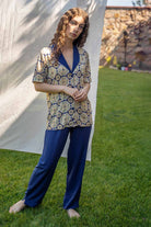 Bed and Beyond-Kısa Kollu Pijama Takımı - Mediterranean-Pijama Takımı-1-Milagron.com