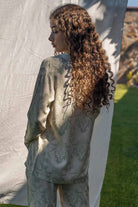 Bed and Beyond-Uzun Pijama Takımı - Damask Rose-Pijama Takımı-3-Milagron.com