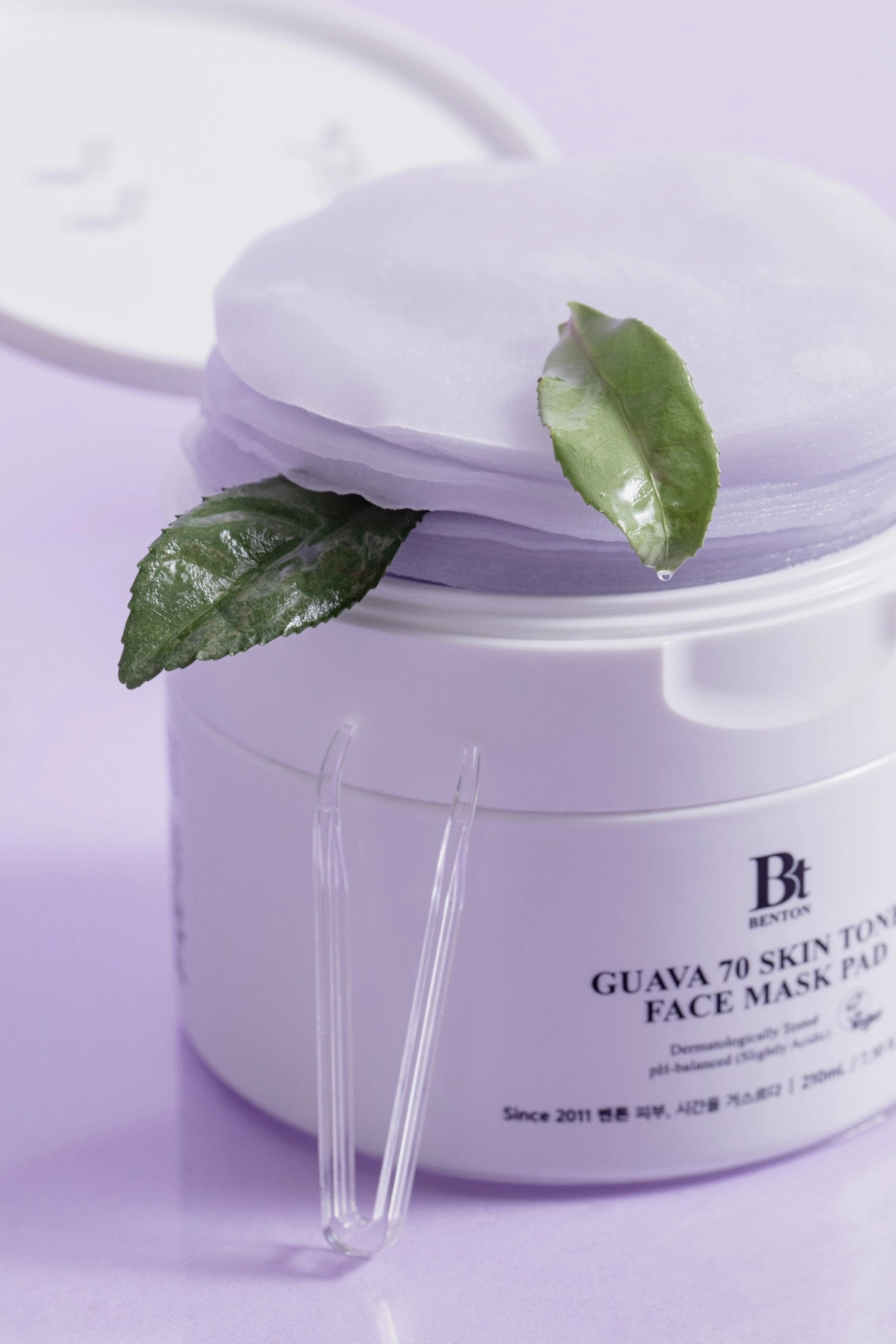 Benton-Guava 70 Skin Toner Face Mask Pad 70pads Yatıştırıcı & Nemlendirici Konsantre Vegan Cilt Pedleri-Cilt Pedi-4-Milagron.com