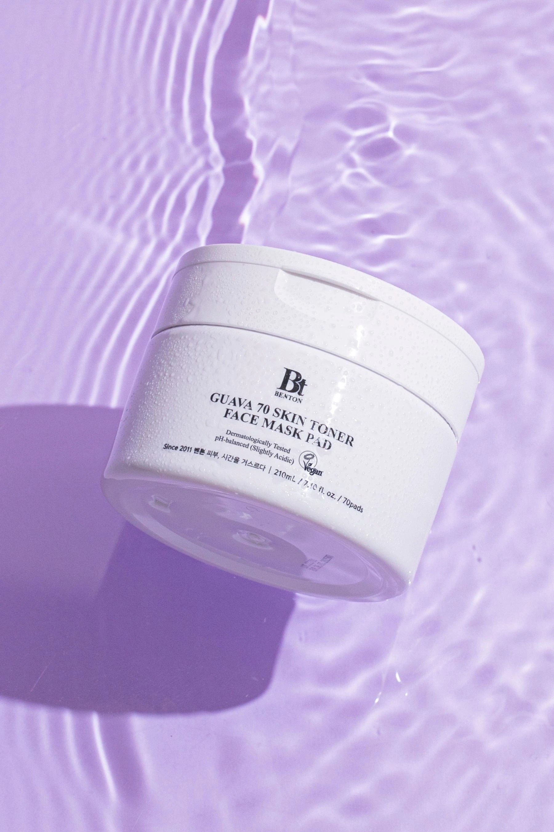 Benton-Guava 70 Skin Toner Face Mask Pad 70pads Yatıştırıcı & Nemlendirici Konsantre Vegan Cilt Pedleri-Cilt Pedi-7-Milagron.com