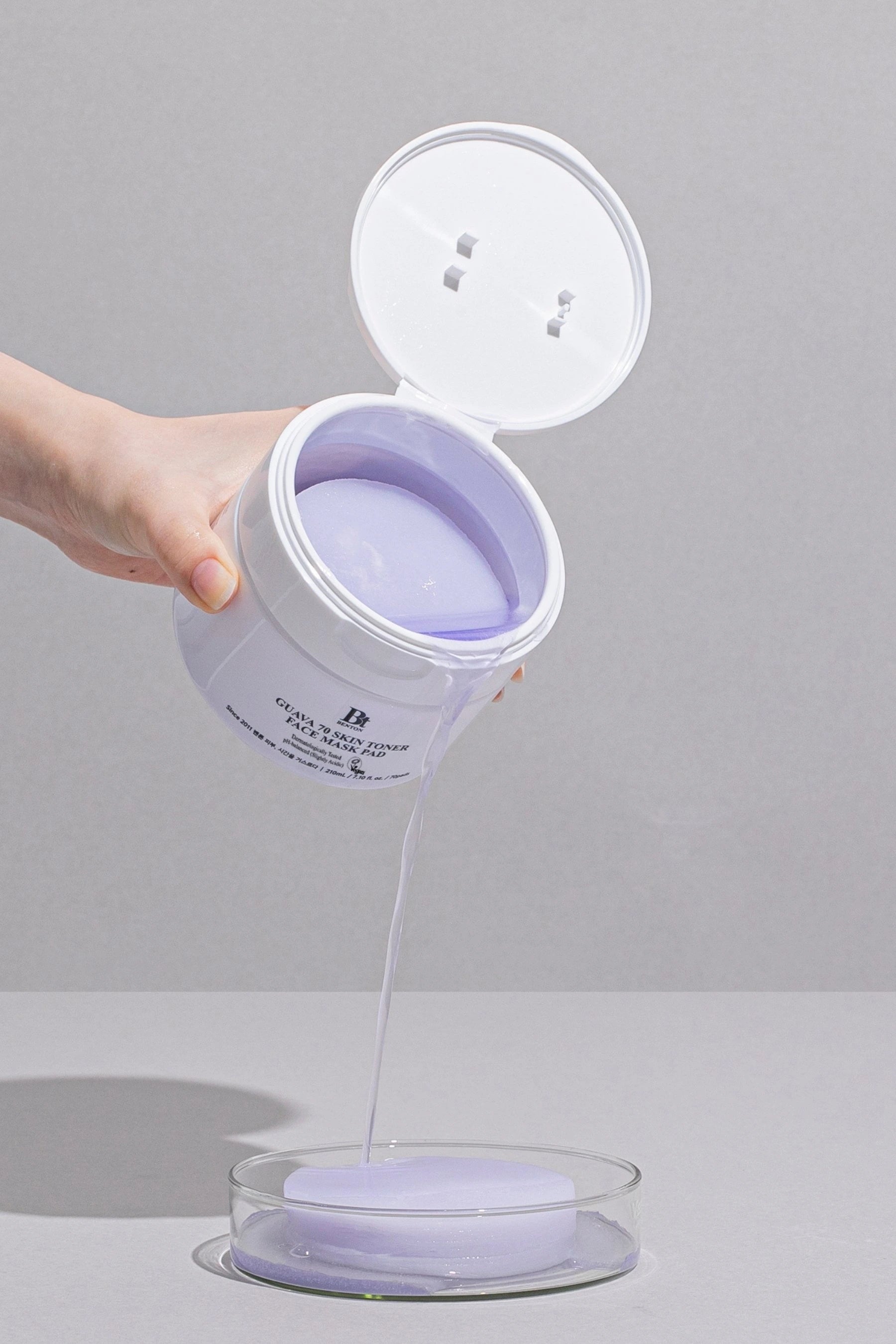 Benton-Guava 70 Skin Toner Face Mask Pad 70pads Yatıştırıcı & Nemlendirici Konsantre Vegan Cilt Pedleri-Cilt Pedi-8-Milagron.com