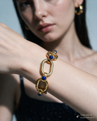 Adeline Lapis Bracelet