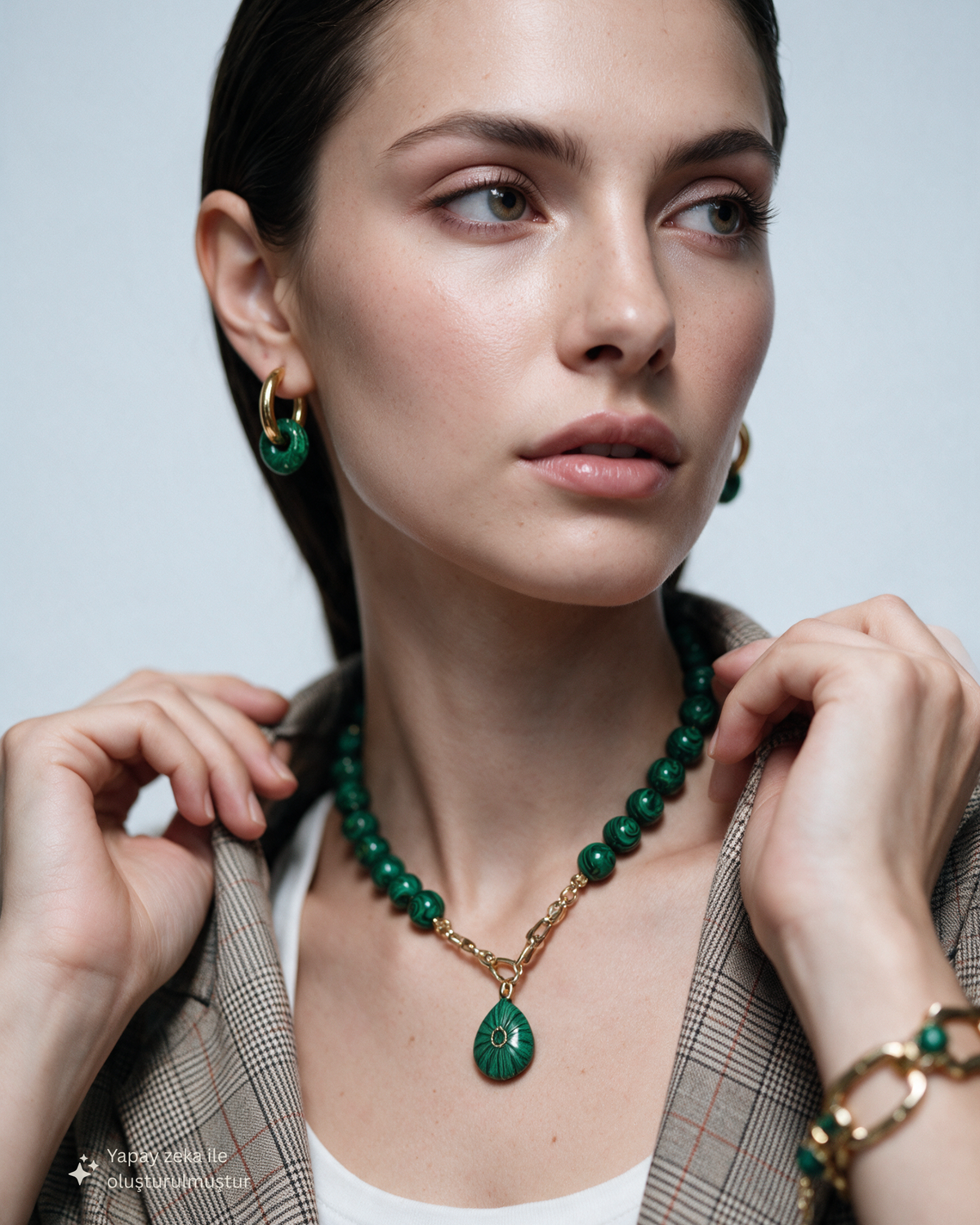 Adeline Malachite Bracelet