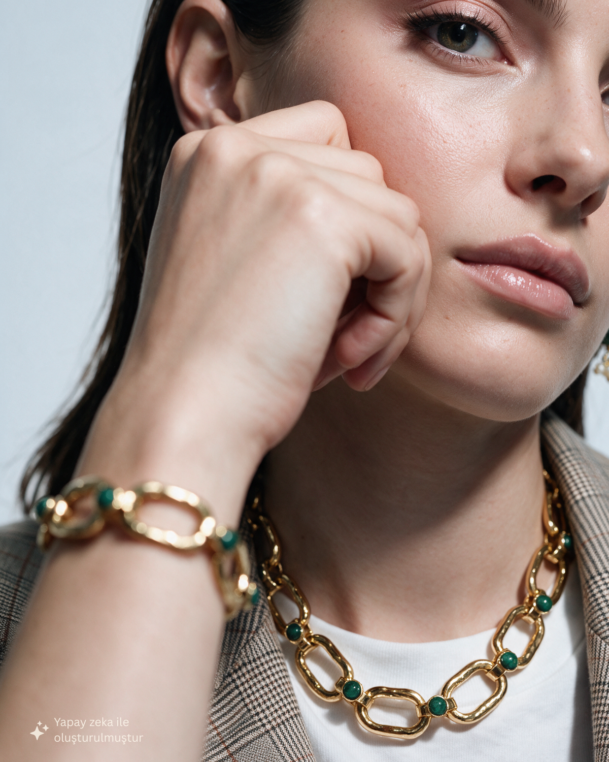 Adeline Malachite Necklace
