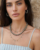 Amber Tide Natural Stone Necklace
