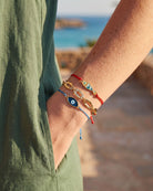 Aqua Guardian Blue Rope Bracelet
