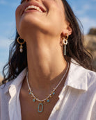 Azure Pearl Necklace