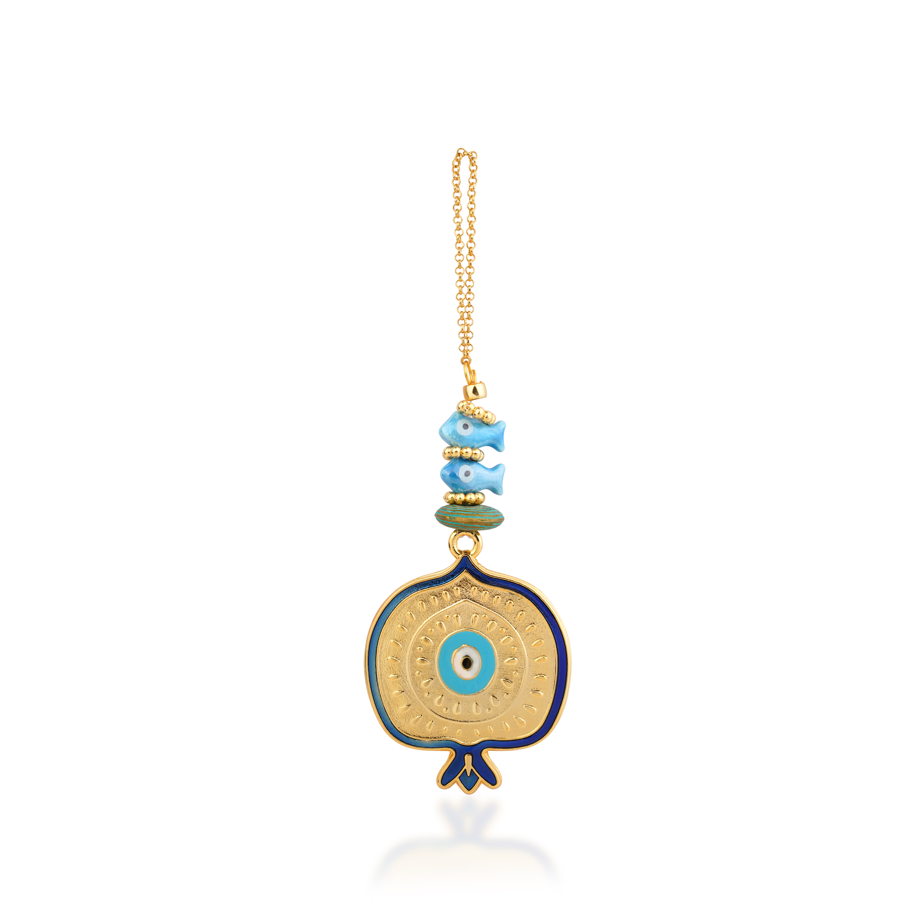 Bereket Evil Eye Turquoise Keychain / Wall Ornament