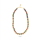 Bohemian Breeze Multicolor Natural Stone Necklace
