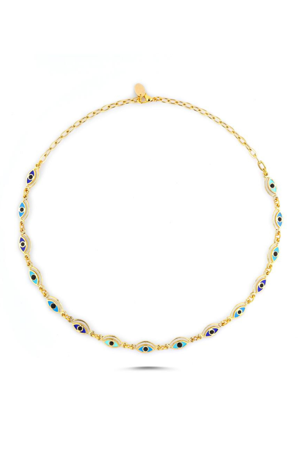 Berrin Özkan-Cleopatra Evil Eye Necklace-Kolye-1-Milagron.com