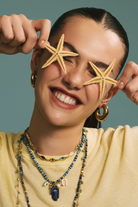 Berrin Özkan-Cleopatra Evil Eye Necklace-Kolye-2-Milagron.com