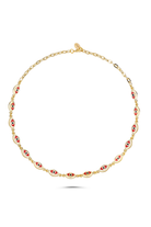 Berrin Özkan-Cleopatra Red Evil Eye Necklace-Kolye-1-Milagron.com