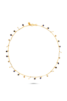 Berrin Özkan-Dancing Disco Lapis Sparkle Necklace-Kolye-1-Milagron.com