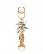 Dancing Fish Keychain / Bag Charm