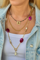 Berrin Özkan-Deep Eye Multicolor Necklace-Kolye-2-Milagron.com