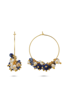 Berrin Özkan-Diana Lapis Pearl Earrings-Küpe-1-Milagron.com