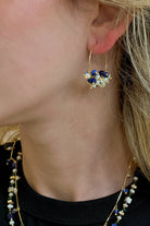 Berrin Özkan-Diana Lapis Pearl Earrings-Küpe-2-Milagron.com
