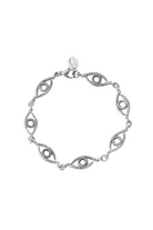 Berrin Özkan-Eternal Gaze Silver Plated Bracelet-Bileklik-1-Milagron.com