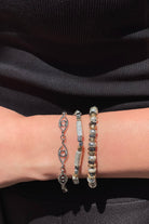 Berrin Özkan-Eternal Gaze Silver Plated Bracelet-Bileklik-2-Milagron.com