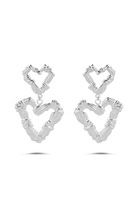 Berrin Özkan-Eternal Pulse Silver Plated Earrings-Küpe-1-Milagron.com