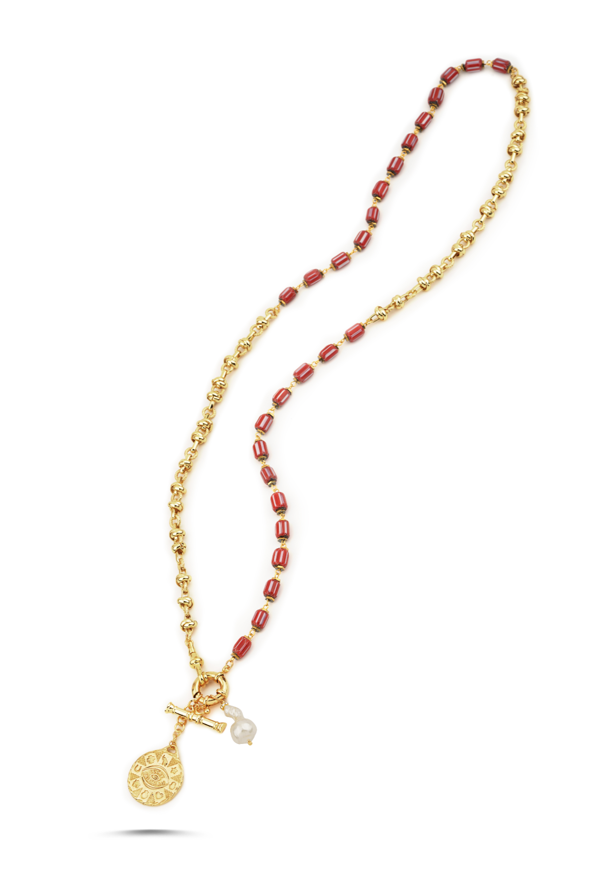 Berrin Özkan-Etnic Essence Talisman Long Necklace-Kolye-1-Milagron.com