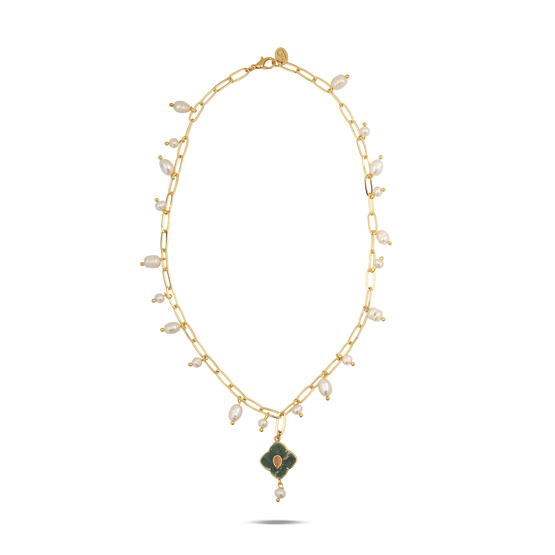 Garden Clover Pearl Necklace