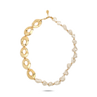 Golden Nocturne Pearl Necklace - 1