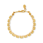 Golden Wave Pearl Bracelet