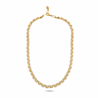 Golden Wave Pearl Necklace
