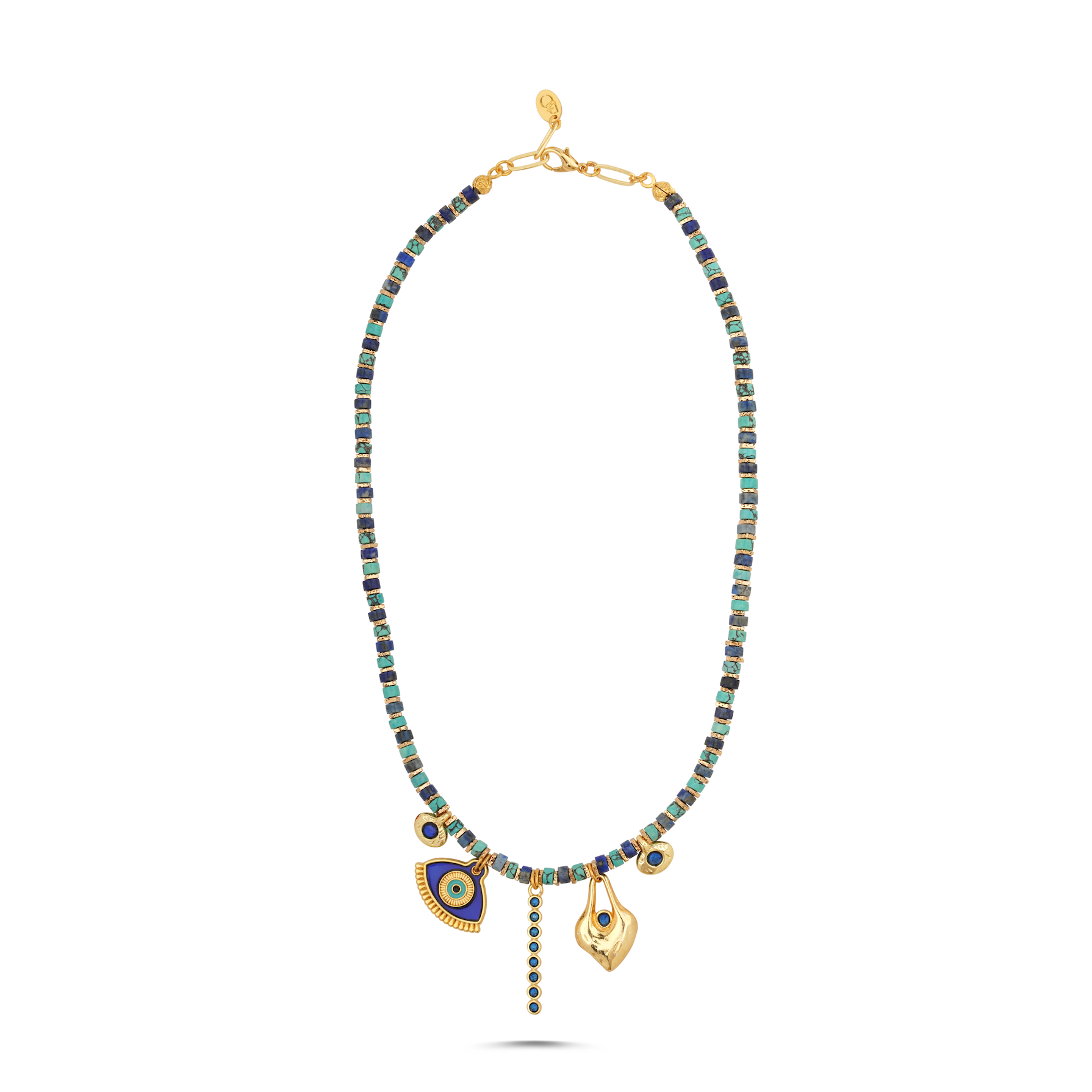 Guardian Tide Blue Evil Eye Necklace