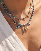 Guardian Tide Blue Evil Eye Necklace