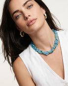 Gypset Ocean Blue Natural Stone Necklace