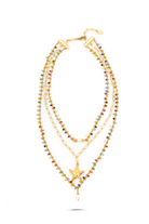 Berrin Özkan-Gypsy Chain Love Multicolor Necklace-Kolye-1-Milagron.com