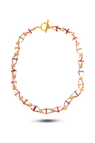 Berrin Özkan-Indian Summer White Necklace-Kolye-1-Milagron.com