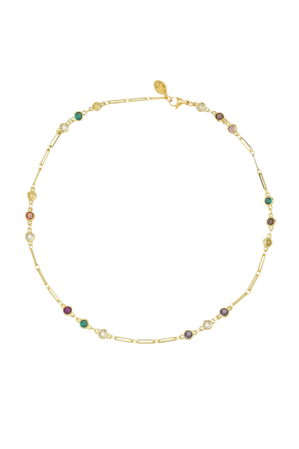 Berrin Özkan-Luna Chain Necklace-Kolye-1-Milagron.com