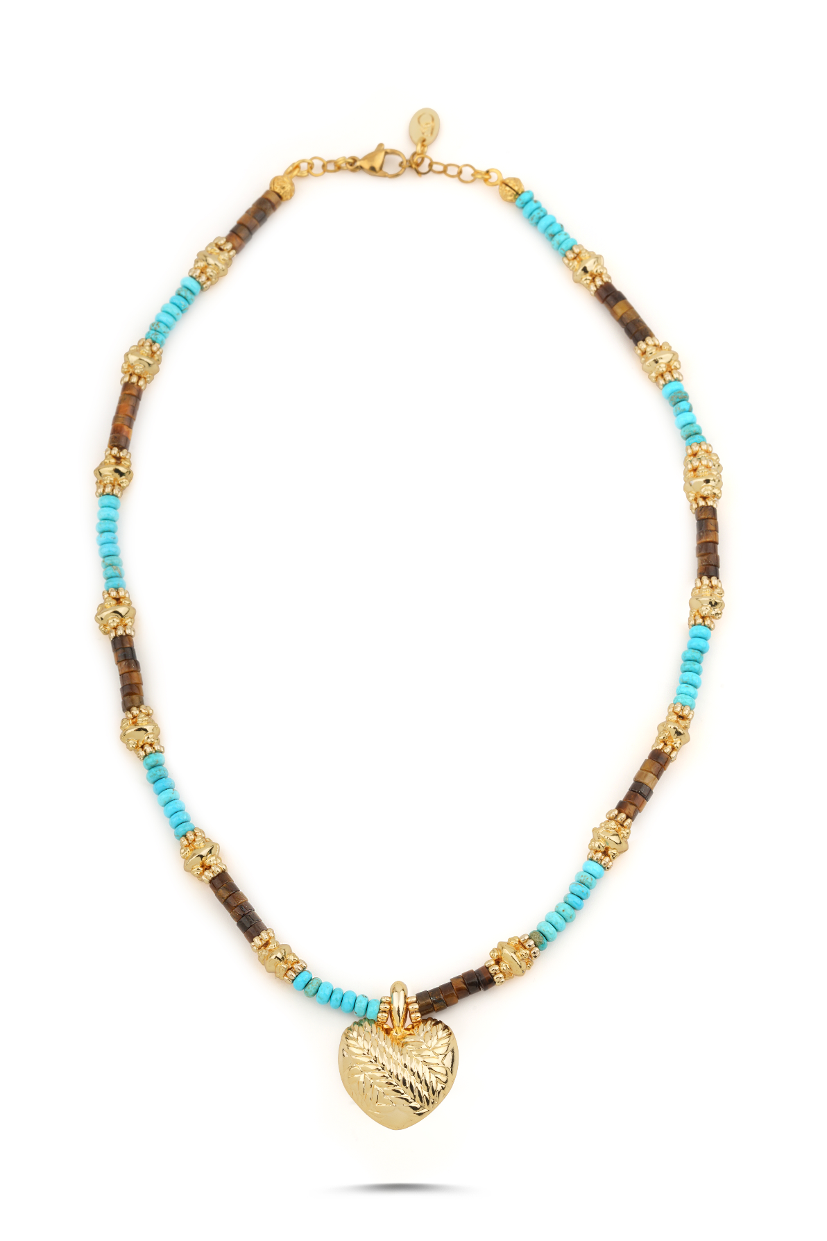 Berrin Özkan-Marbella Love Heart Necklace-Kolye-1-Milagron.com