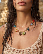Mediterranean Summer Charm Necklace