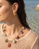 Mediterranean Summer Charm Necklace