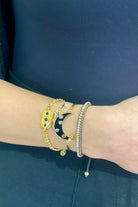 Berrin Özkan-Moonlight Black Bracelet-Bileklik-2-Milagron.com