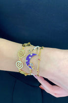 Berrin Özkan-Moonlight Purple Bracelet-Bileklik-2-Milagron.com