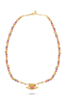 Berrin Özkan-Mystic Eye Multicolor Pearl Necklace-Kolye-1-Milagron.com