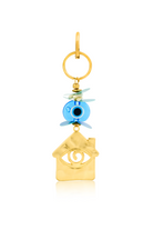 Berrin Özkan-Nazar Nest Blue Key Chain / Bag Charm-Anahtarlık-1-Milagron.com