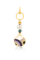 Berrin Özkan-Nazar Seeds Purple Key Chain / Bag Charm-Anahtarlık-1-Milagron.com