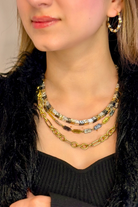 Berrin Özkan-Olympia Link Chain Necklace-Kolye-2-Milagron.com