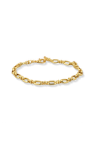 Berrin Özkan-Olympia Oval Chain Bracelet-Bileklik-1-Milagron.com