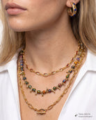 Ora Link Gold Plated Chain Necklace