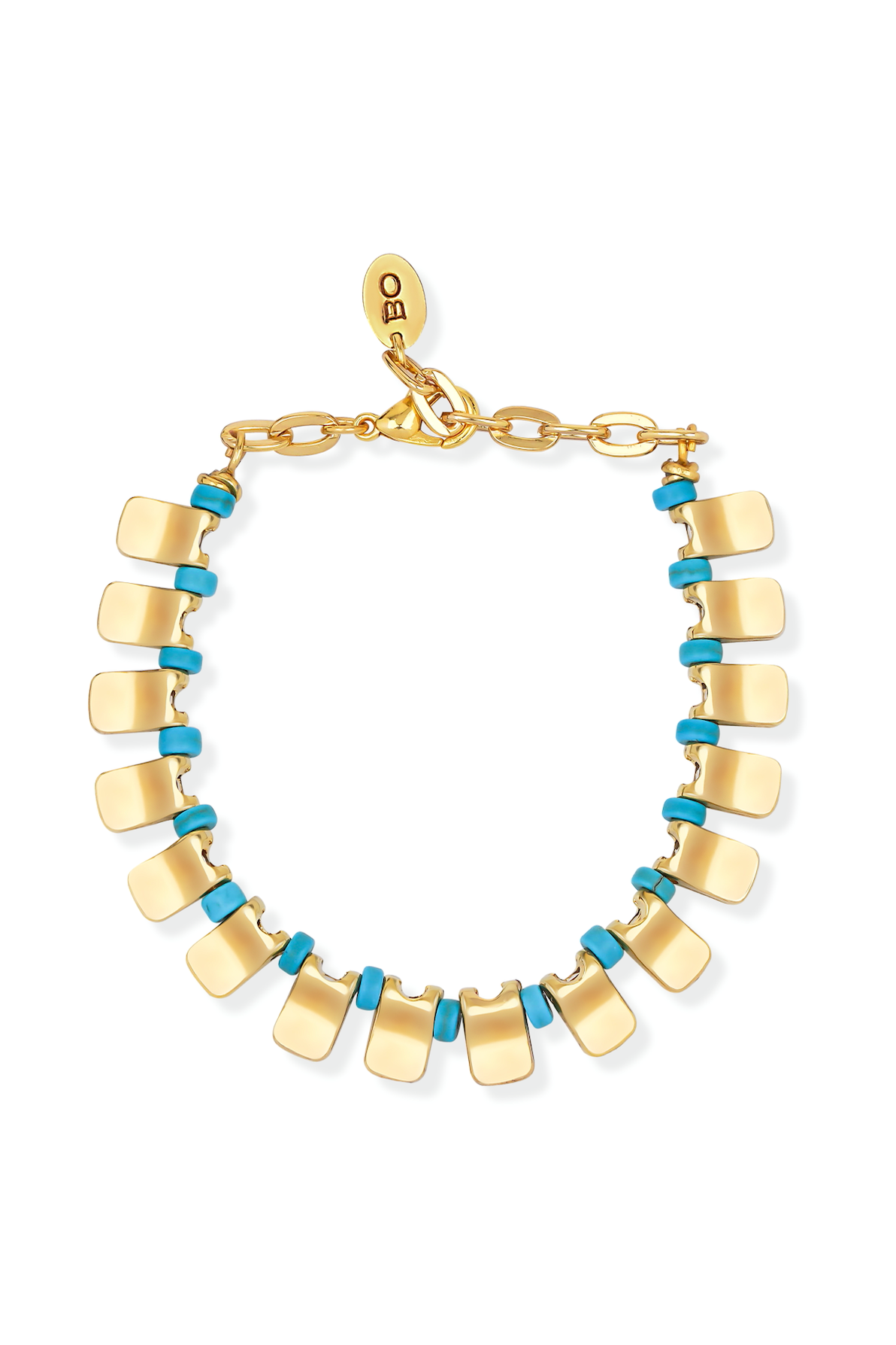 Berrin Özkan-Portofino Turquoise Bracelet-Kolye-1-Milagron.com