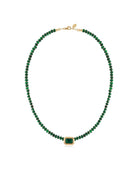 Romy Malachite Green Necklace