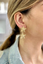 Berrin Özkan-Shining Star Earrings-Küpe-2-Milagron.com