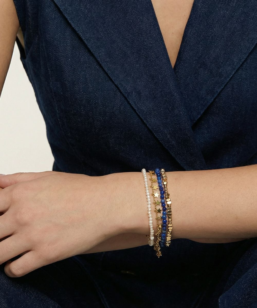 Stella Lapis Pearl Bracelet